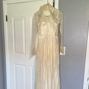 Vintage wedding gown